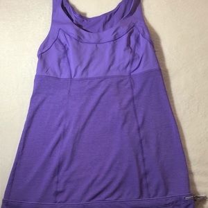 Purple lululemon tank top